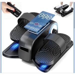 Under Desk Elliptical Machine for Senior (Black2